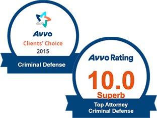 AVVO 10.0 Top Criminal Defense & Clients' Choice Criminal Defense