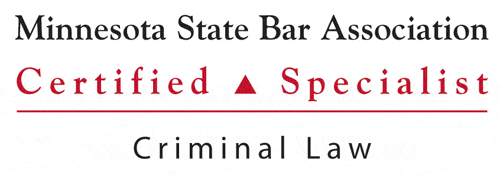Criminal Law Specialist by the MN State Bar.