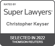 SuperLawyers Rated 2022 Christopher Keyser