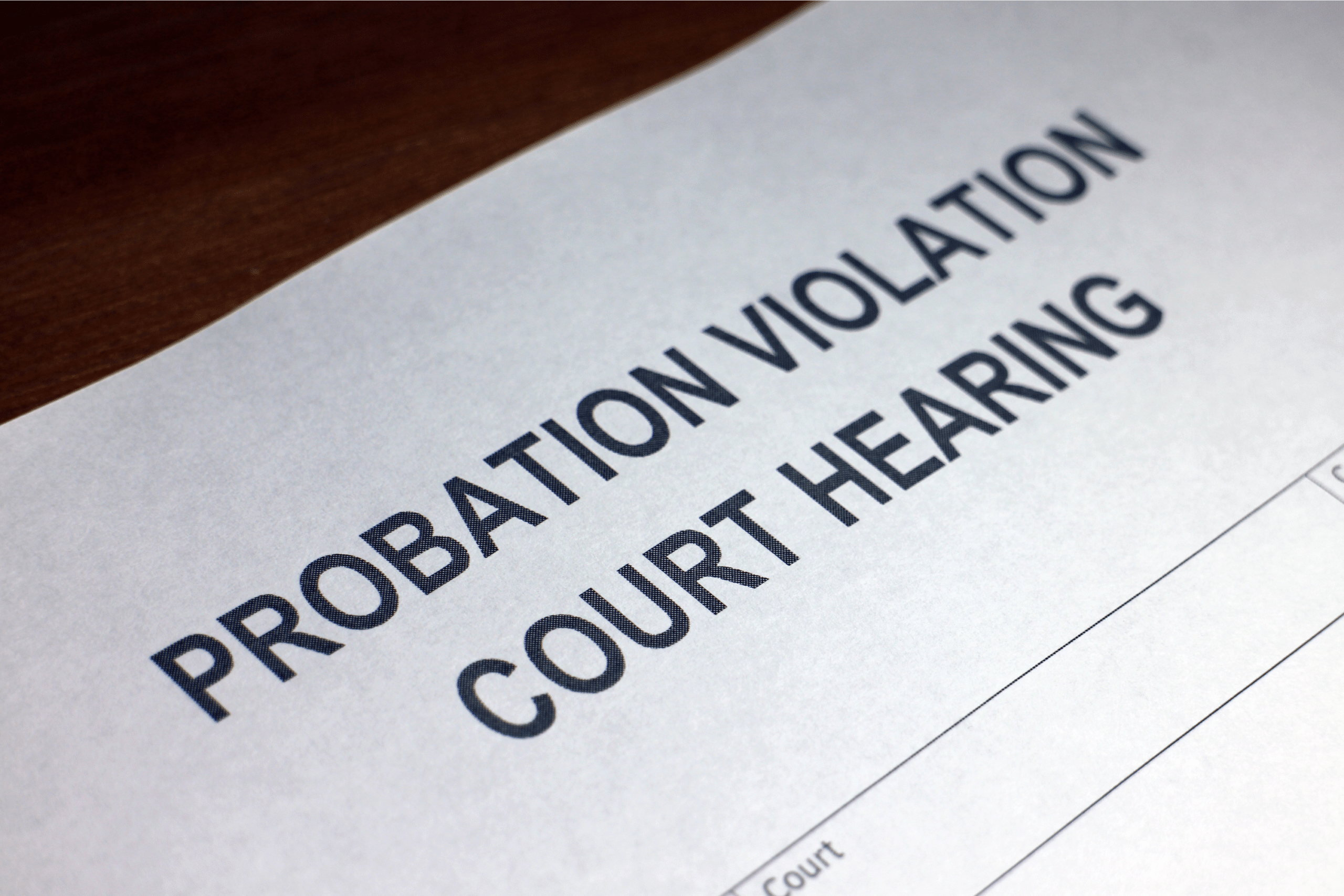 The Role Of Drug Testing In Probation Violation Cases