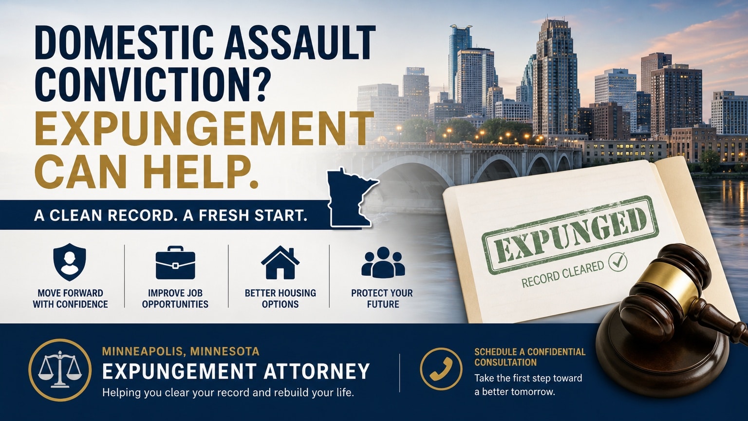 Can a Domestic Violence Charge Be Expunged in Minnesota?