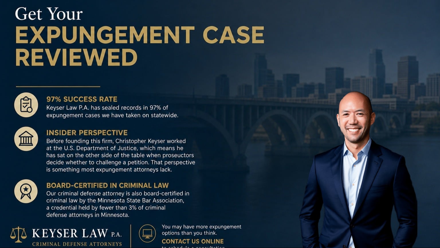 Get Your Expungement Case Reviewed by a Minneapolis Defense Attorney