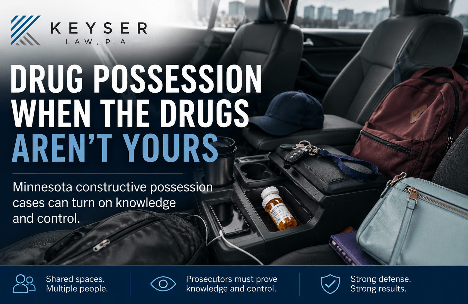 Can You Be Arrested for Drug Possession If the Drugs Belong to Someone Else in Minnesota