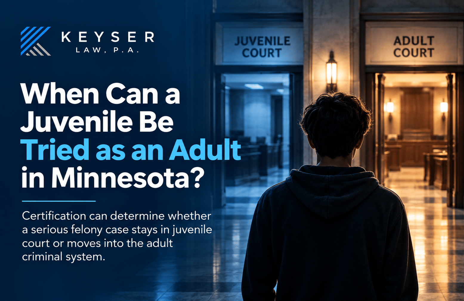 When Can a Juvenile Be Tried as an Adult in Minnesota?